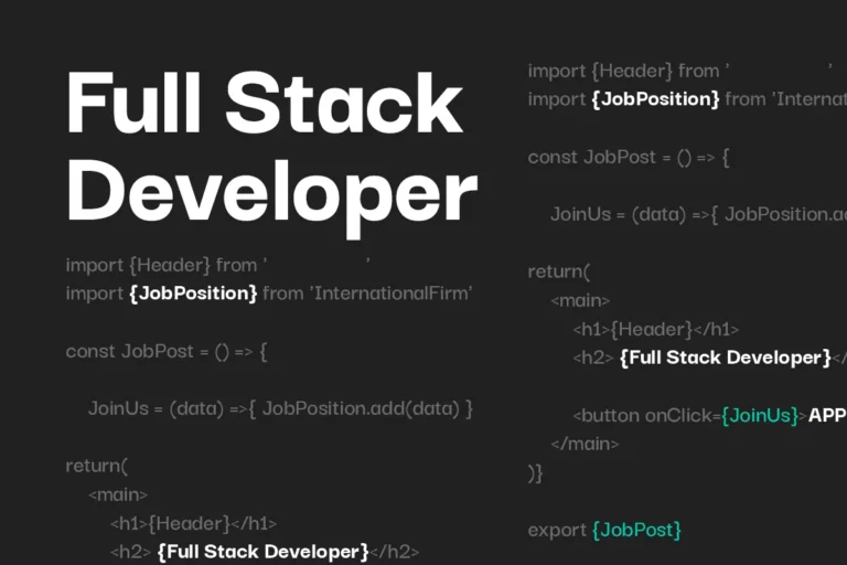 Full Stack Developer