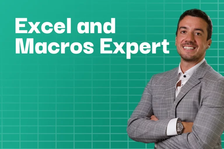 Dominio de Excel y experiencia en Macros.