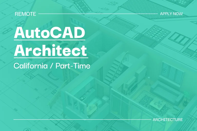 AutoCAD Architect (California, Part-Time) 1