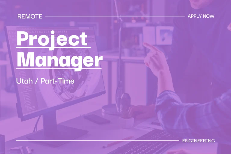 Project Manager (Utah, Part-Time) 1