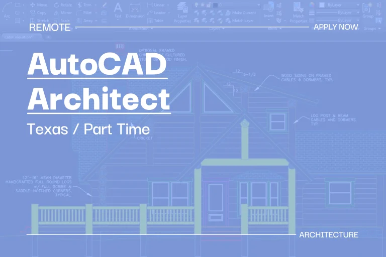 AutoCAD Architect (Texas, Part-Time) 1