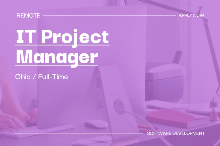 IT Project Manager (Ohio, Full-Time) 1