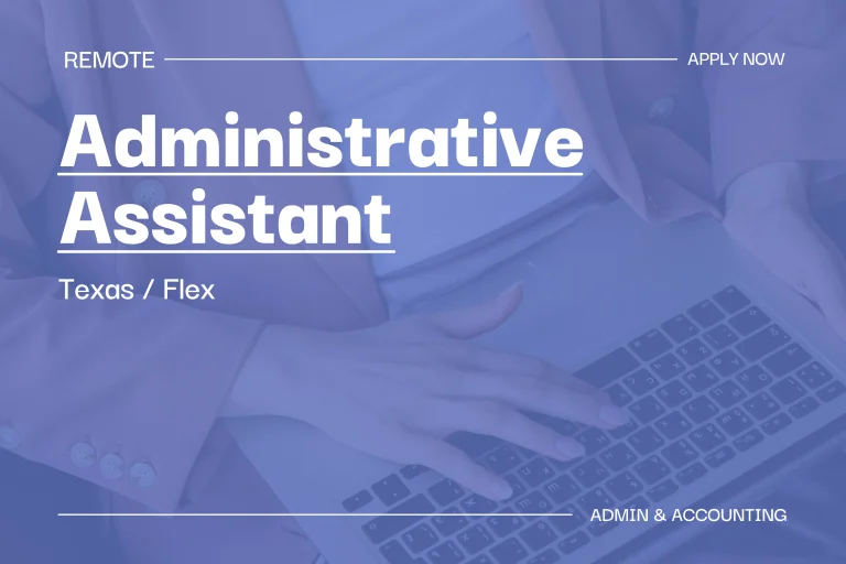 Administrative Assistant (Texas, Flex) 1