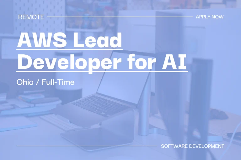 AWS Lead Developer for AI (Full Time, Ohio) 1 (1)