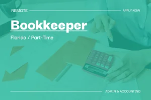 Bookkeeper (Florida,Part Time) 1