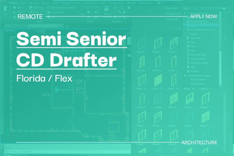 Semi Senior CD Drafter (Flex, Florida) 1