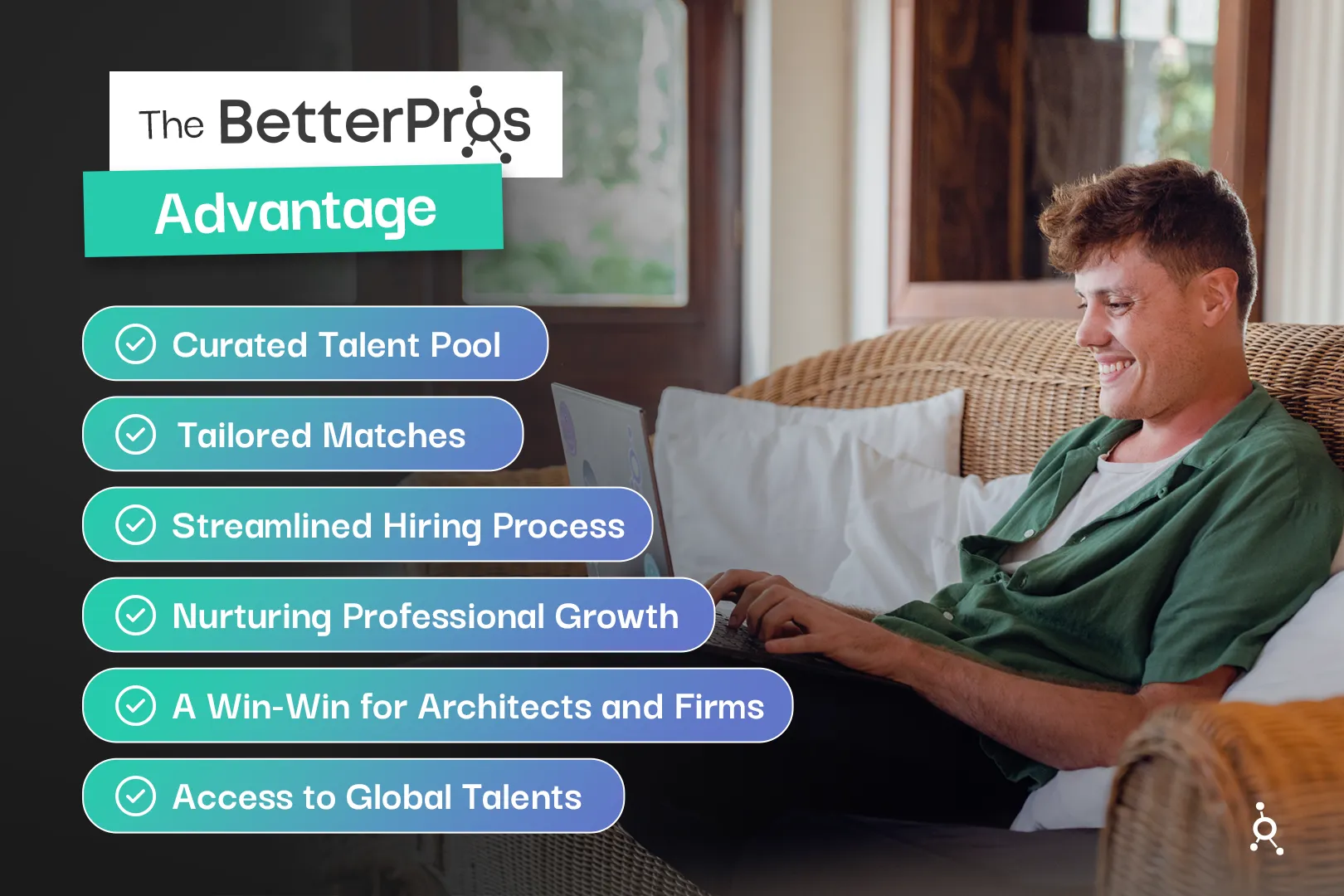 The BetterPros Advantage for Find Remote Architects