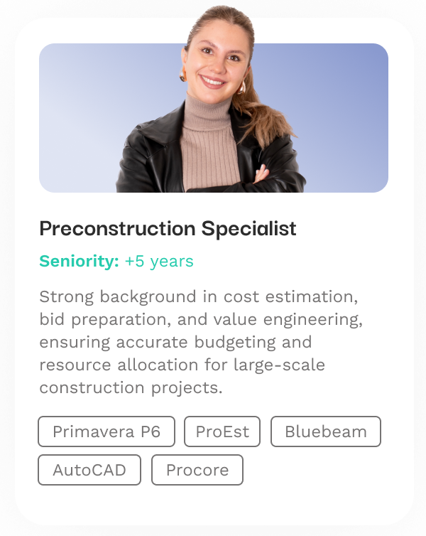 Preconstruction Specialist