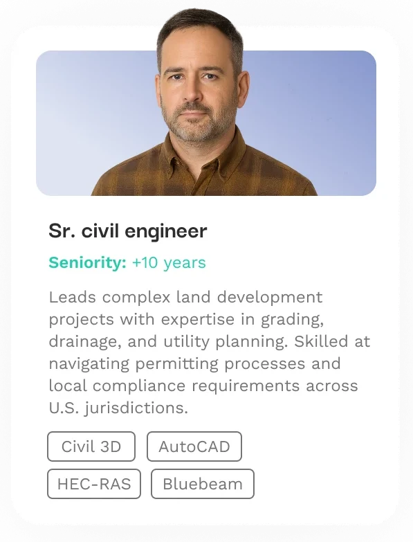 Sr. civil engineer