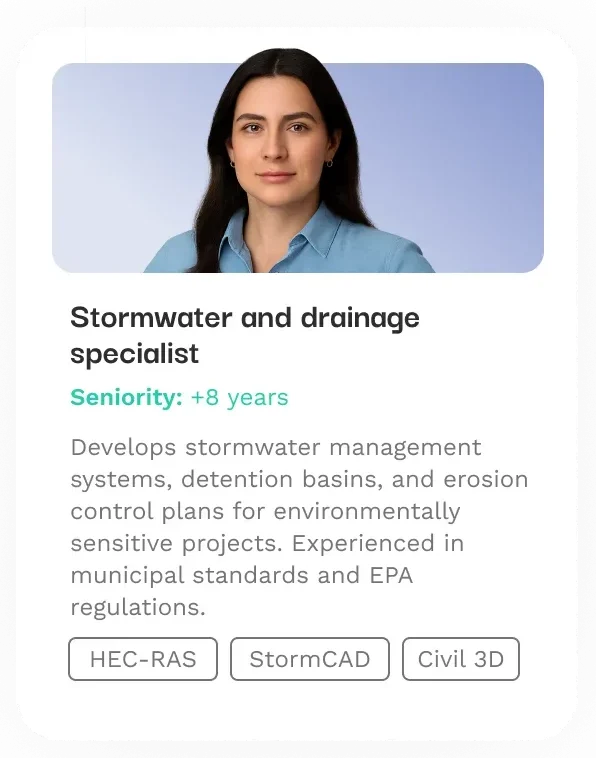 Stormwater and drainage specialist