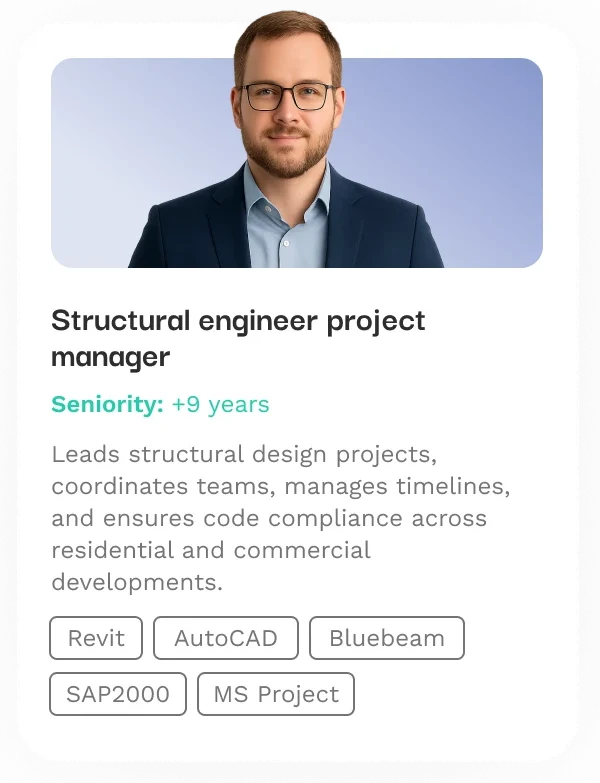 Structural engineer project manager