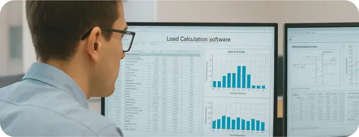 Load calculations and equipment selection