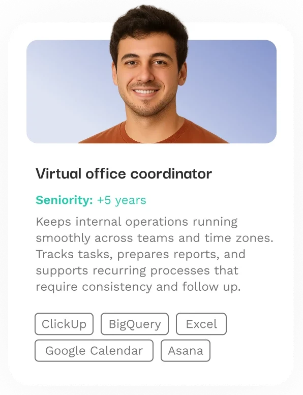Virtual office coordinator