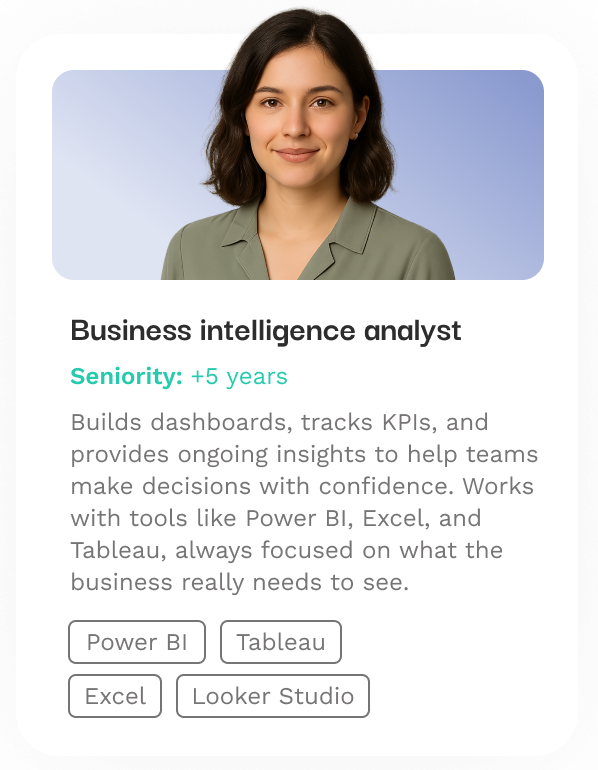 Business intelligence analyst