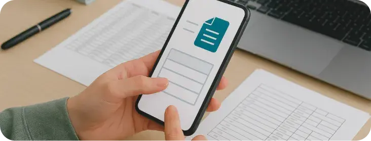 Data entry and file organization