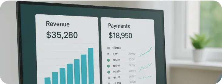 Revenue and payment tracking