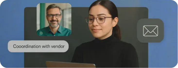 Coordination with external vendors or IT teams