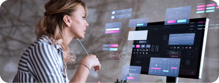 Digital design for web and apps